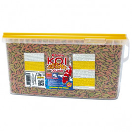 1200 Gr Koi Croissant Color Havuz Balıkları İçin Renklendirici Balık Yemi  5 L | Özel Akvaryum Yem